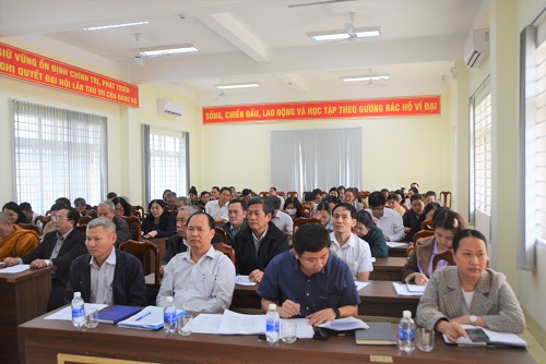 Hội nghị lần thứ 9, UB MTTQ Thành phố Buôn Ma Thuột khoá XI, nhiệm kỳ 2019 – 2024